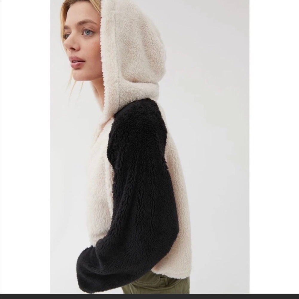 Urban Outfitters Tilly faux fur hoodie
